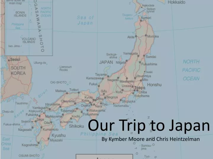 our trip to japan