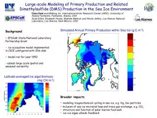 Background EPSCoR-State/National Laboratory Partnership Grant