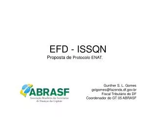 efd issqn