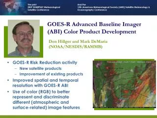 GOES-R Advanced Baseline Imager (ABI) Color Product Development
