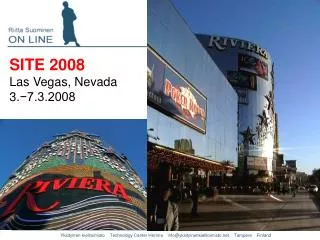 SITE 2008 Las Vegas, Nevada 3. ?7.3.2008