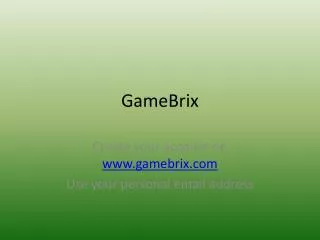 GameBrix