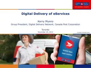 Digital Delivery of eServices Kerry Munro