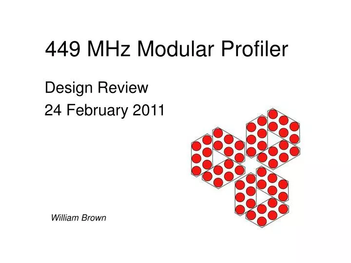 449 mhz modular profiler
