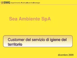 sea ambiente spa