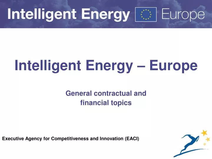 intelligent energy europe
