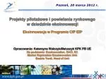 Poznań, 20 marca 2012 r. - slide 1