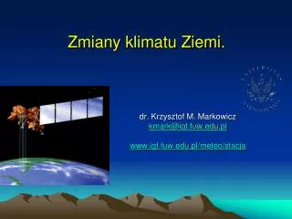 zmiany klimatu ziemi