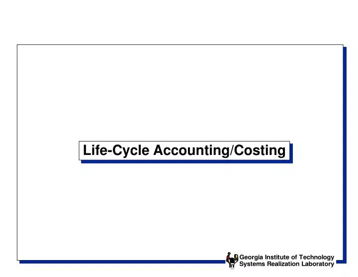 life cycle accounting costing