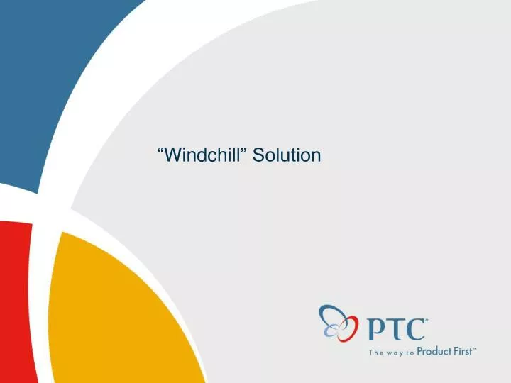 windchill solution