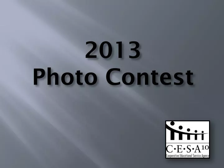 2013 photo contest