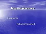 hospital pharmacy - slide 1