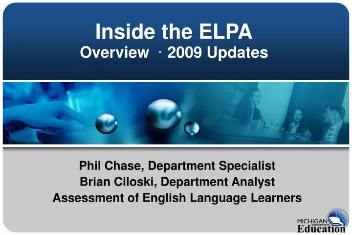 inside the elpa overview 2009 updates
