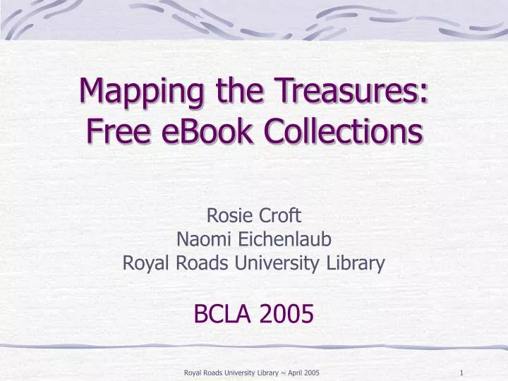 mapping the treasures free ebook collections