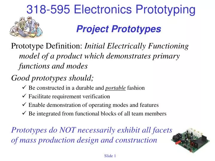 project prototypes
