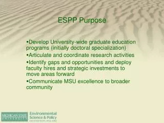 ESPP Purpose