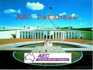 Australian Electoral Commission Database