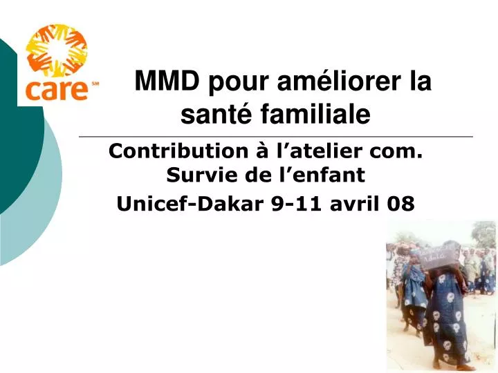 mmd pour am liorer la sant familiale