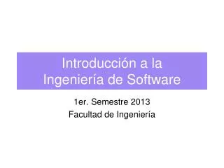 introducci n a la ingenier a de software