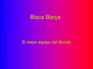 bisca bar a