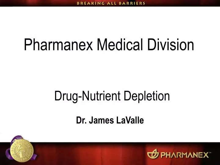 pharmanex medical division