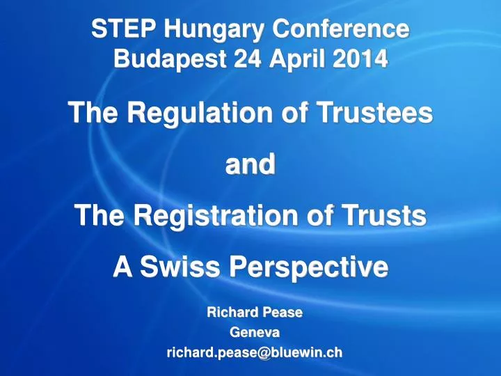 step hungary conference budapest 24 april 2014