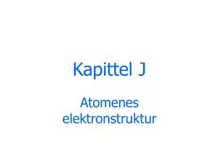 kapittel j