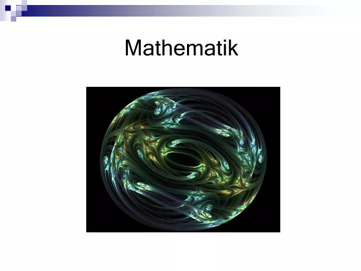 mathematik