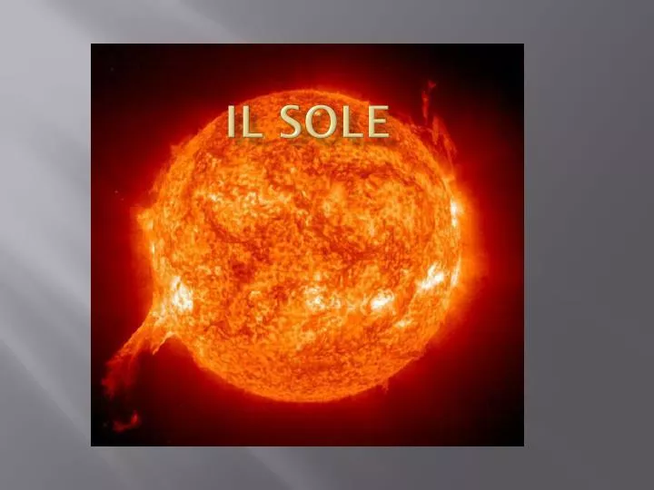 il sole