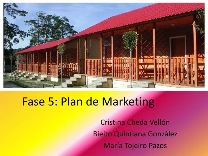fase 5 plan de marketing