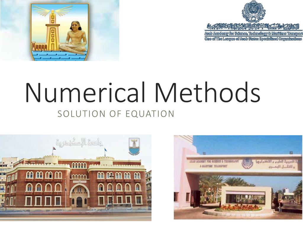 PPT - Numerical Methods PowerPoint Presentation, free download - ID:3895663