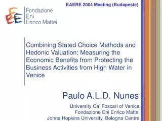 EAERE 2004 Meeting (Budapeste)