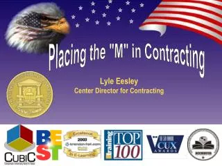 Lyle Eesley Center Director for Contracting