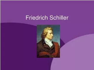 friedrich schiller