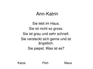 ann katrin