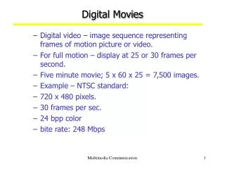 Digital Movies