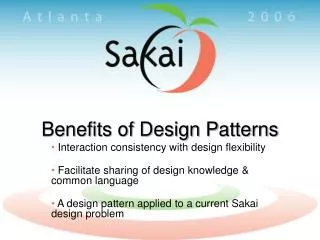 Benefits of Design Patterns