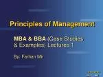 PPT - Principles of Management PowerPoint Presentation, free download ...