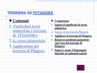 teorema di pitagora