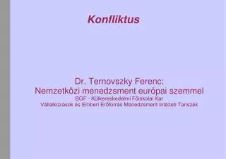 konfliktus