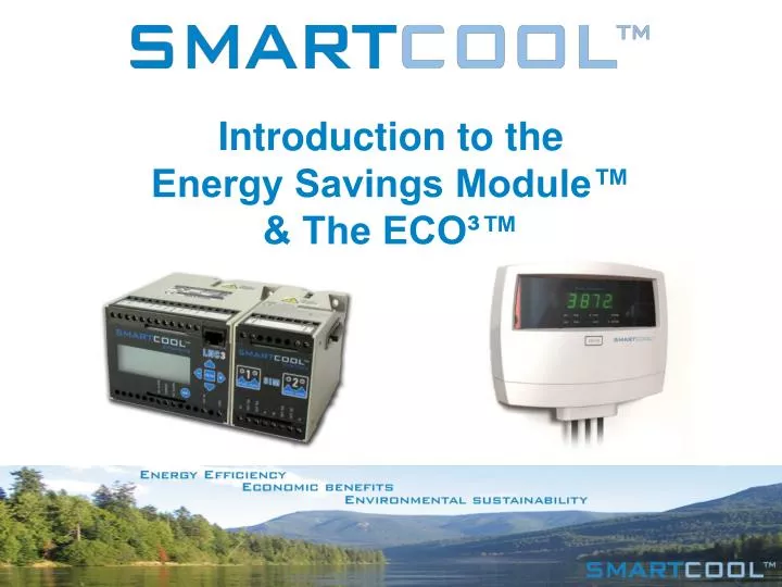 introduction to the energy savings module the eco
