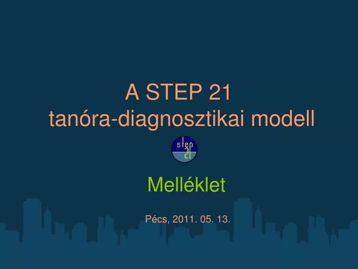 a step 21 tan ra diagnosztikai modell