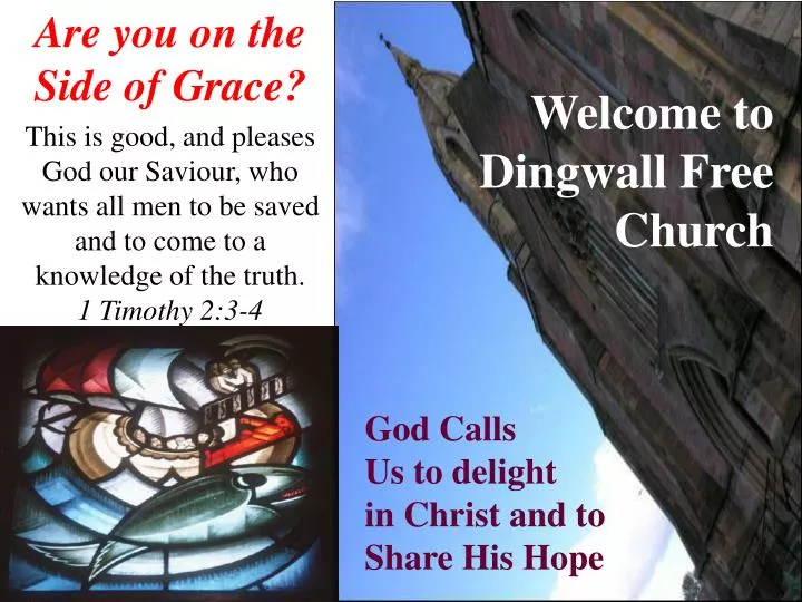 welcome to dingwall free church