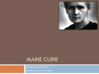 marie curie