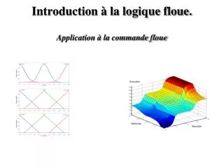 introduction la logique floue application la commande floue