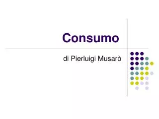 consumo