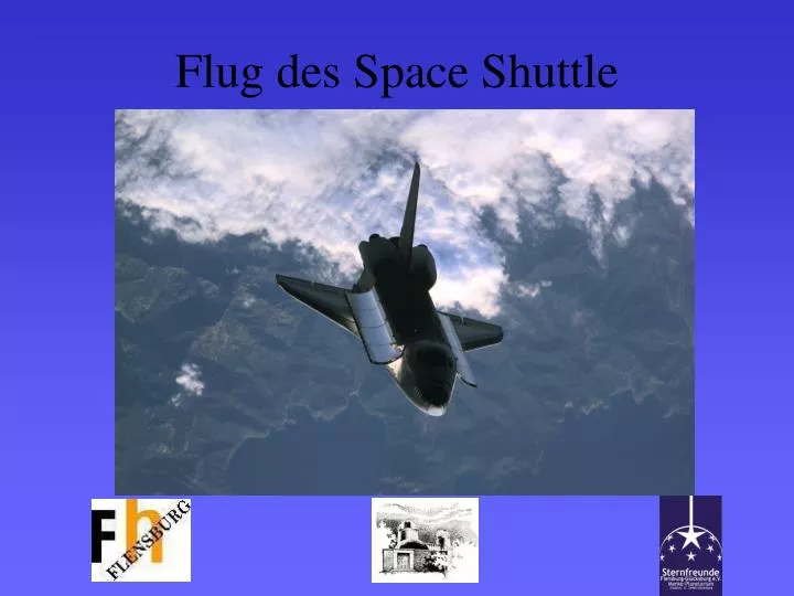 flug des space shuttle