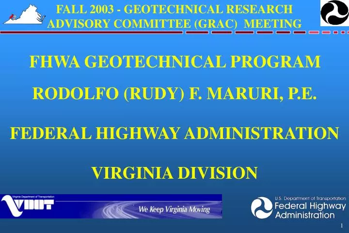 fhwa geotechnical program
