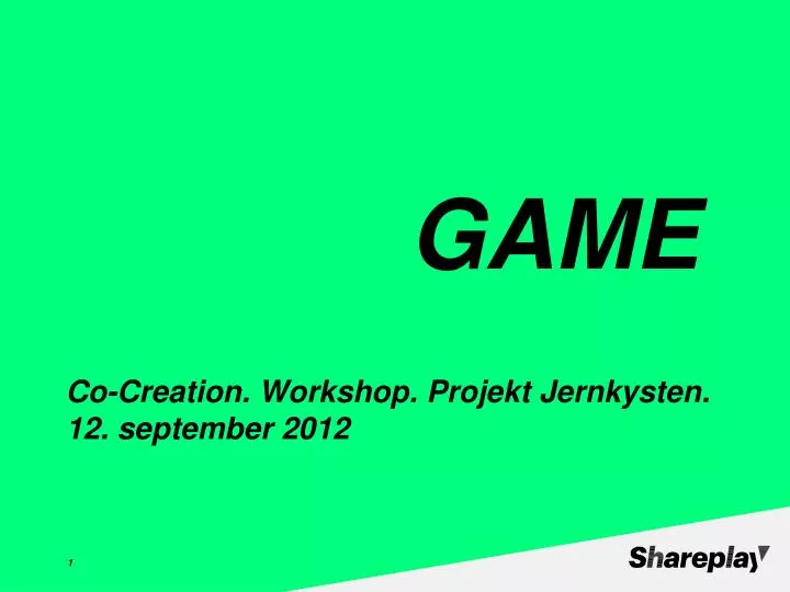 co creation workshop projekt jernkysten 12 september 2012