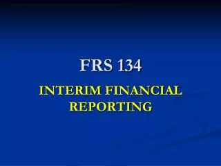 FRS 134